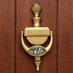 Nashville Predators Memory Company Brass Door Knocker NHL Hockey Fan Shop Sports Team Merchandise