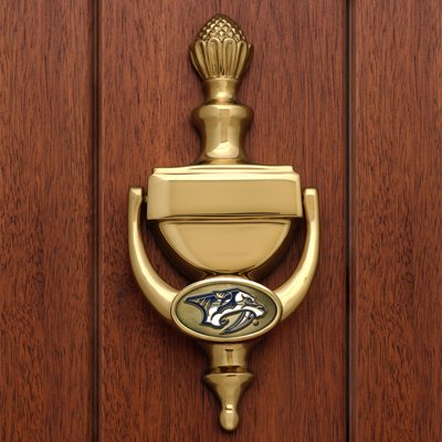 Nashville Predators Memory Company Brass Door Knocker NHL Hockey Fan Shop Sports Team Merchandise