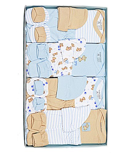 Luvable Friends 16-Piece Mix N Match Layette Set, 0-6 Months,