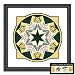 Oakland Athletics 1989 World Series Ticket Kaleidoscope