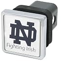 Notre Dame Fighting Irish Chrome Trailer Hitch Cover