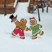 Gingerbread Dancers Christmas Yard Art Woodworking Plans