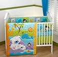 Fisher Price - Artic Hero 4 Piece Crib Set, Blue