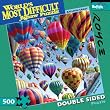 Balloons 500 pc Double-Sided World's Most Difficult Jigsaw Puzzle by Buffalo Games