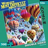 Balloons 500 pc Double-Sided World's Most Difficult Jigsaw Puzzle by Buffalo Games