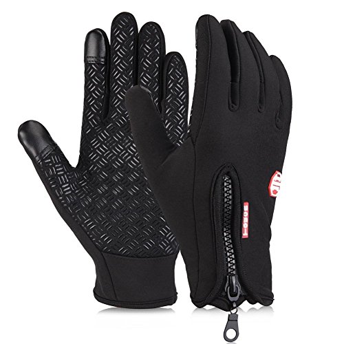 Vbiger winter outdoor cycling gloves touchscreen gloves…