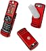 RED RUBBERIZED PROGUARD COVER HARD CASE (With Optional Detachable Belt Clip) for MOTOROLA RIZR Z3 - RETAIL PACKAGING