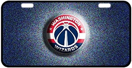 Too Amazing Custom Washington Wizards Metal License Plate Auto Tag 11.8" X 6.1" with 2 holes