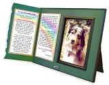 Rainbow Bridge Poem Pet Memorial Keepsake Picture Frame and Pet Loss Sympathy Gift