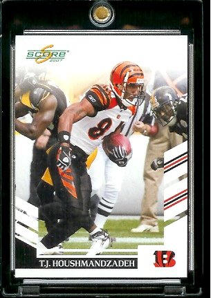 2007 Score # 189 T.J. Houshmandzadeh - Cincinnati Bengals - NFL Football Card