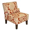 Athens Upholstered Chair - Cinnabar