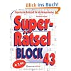 Superr�tselblock 43: Gigantischer Ratespa� f�r alle Gelegenheiten