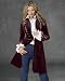 Newport News Long Velvet Equestrian Coat