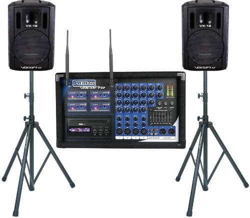 Vocopro Four Channel All-In-One P.A. System