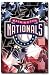 Black Mylar Framed Sports Poster Washington Nationals Logo Major League Baseball 2x34