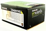C54X/X543/X544 Hy Return Prog Yellow Toner Cart