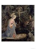 The Adoration of the Child with St. John the Baptist and St. Romauld of Ravenna c.1463 Giclee Poster Print by Fra Filippo Lippi, 18x24
