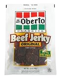 Oh Boy! Oberto Thin Style Beef Jerky Original, 3.5-Ounce Packages (Pack of 6)