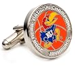 2008 Kansas Jayhawk Champ Cufflinks