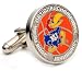 2008 Kansas Jayhawk Champ Cufflinks