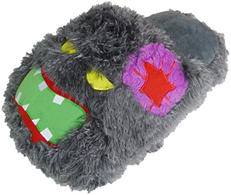 Zombie 57M266 Novelty Jumbo Slipper - Grey Monster Zombie - One Size
