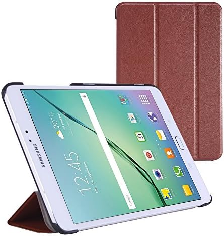 WOFALA Samsung Galaxy Tab S2 9.7 case-Ultra Slim Lightweight Smart-shell Stand Cover Case With Auto Sleep/Wake Feature For Samsung Galaxy Tab S2 9.7 inch Tablet,Brown