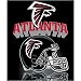 Atlanta Falcons Light Weight Fleece NFL Blanket (Grid Iron) (50x60) by Northwest