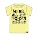 The World of GOLDEN EGGS Tシャツ キャラクターズ レディースver.3　イエロー　XS