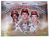Jim Rice, Dwight Evans, Fred Lynn Boston Red Sox Multi Autographed 16x20 Collage