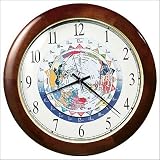 Howard Miller 19' World Time Gallery Clock 625-343