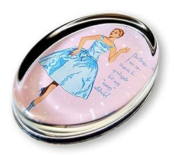 In Style - Oval Glass Paperweight