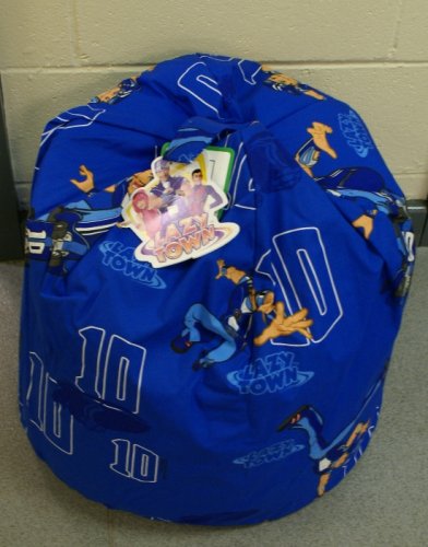 Lazy Town SPORTACUS LazyTown Blue Bean Bag - Filled