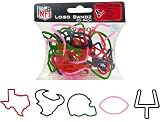 Houston Texans Football Bandz Silly Rubber Bands 20PK