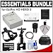 Essentials Bundle for GoPro HD HERO 3 Camera with AHDBT-301 Battery + Helmet & Handlebar Mounts + Mount Adapter + 32GB Card + Case + HDMI Cable + Accessory Kit