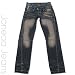 JONEAA JEANS･Wウエストヴィンテージブルージーンズ