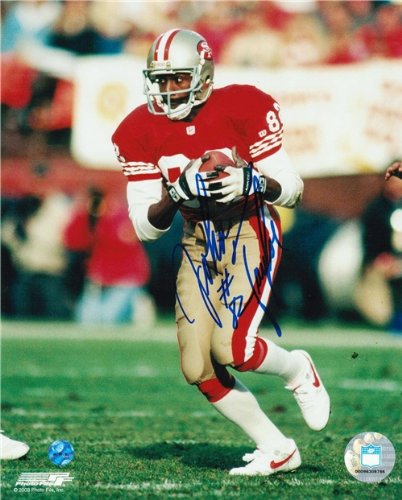John Taylor Autographed/Hand Signed San Francisco 49ers 8x10 photo
