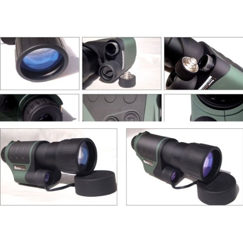 Orpha Portable High Definition Night Vision Goggles Scope Binoculars Monocular Infrared by Koolertron