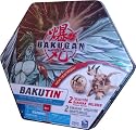 Cartoon Network Bakugan Battle Brawlers Bakubronze Series GREEN Bakutin Set with 2 Collector Bakugan (Bakugan May Vary), 5 Ability Cards, 5 Metal Gate Cards, 2 Removable Trays and Bakugan Storage Tin