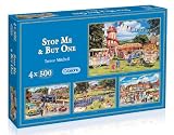 Gibsons Stop Me and Buy One Jigsaw Puzzles (4x500 Pieces)