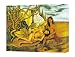 2 Nudes In A Jungle By Frida Kahlo Reproduciton On Canvas Painting W 1.5" Gallery Wrap Style Framing 26X21X1.5"