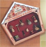 Santa's Workshop Hanging Ornaments, Set of 10