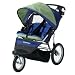 51kBFyyG CL. SL75  Schwinn Free Wheeler 2 Double Swivel Wheel Jogging Stroller (Green/Blue)