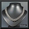 Schwere Panzerkette 60 cm lang - M�nnerkette Herrenkette Edelstahlkette Halskette Kette Edelstahl Edelstahlschmuck Halsschmuck Schmuck M�nnerschmuck Herrenschmuck K�nigskette