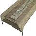 Dining Table Runner Brocade Silk Embroidered Rectangular Tablecloth 58 x 20 inches