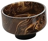 Lazy Susan Chocolate Marble Mango Wood Bowl
