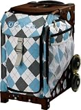 Zuca Bag Argyle- Brown Frame