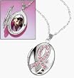 Avon Breast Cancer Crusade Locket Necklace