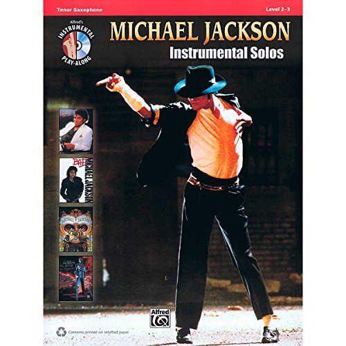 Hal Leonard Michael Jackson - Instrumental Solos Play-Along for Tenor Sax Book/CD