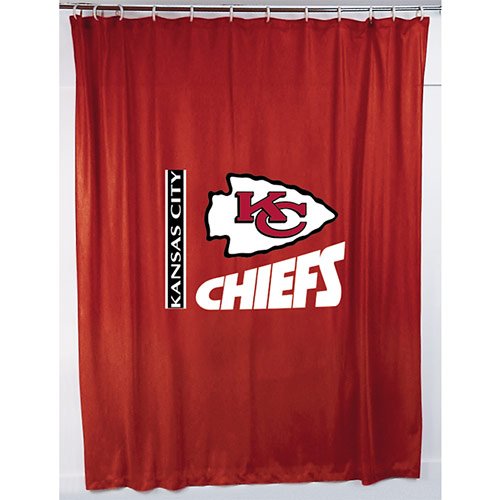 Sports Coverage NFLChiefsSC Kansas Shower Curtain