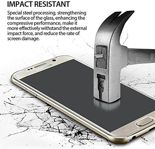 AlienGear Tempered Glass Screen Protector Film Guard 0.30 mm Rounded Edge Real Glass Screen Protector for Samsung Galaxy S7 2016